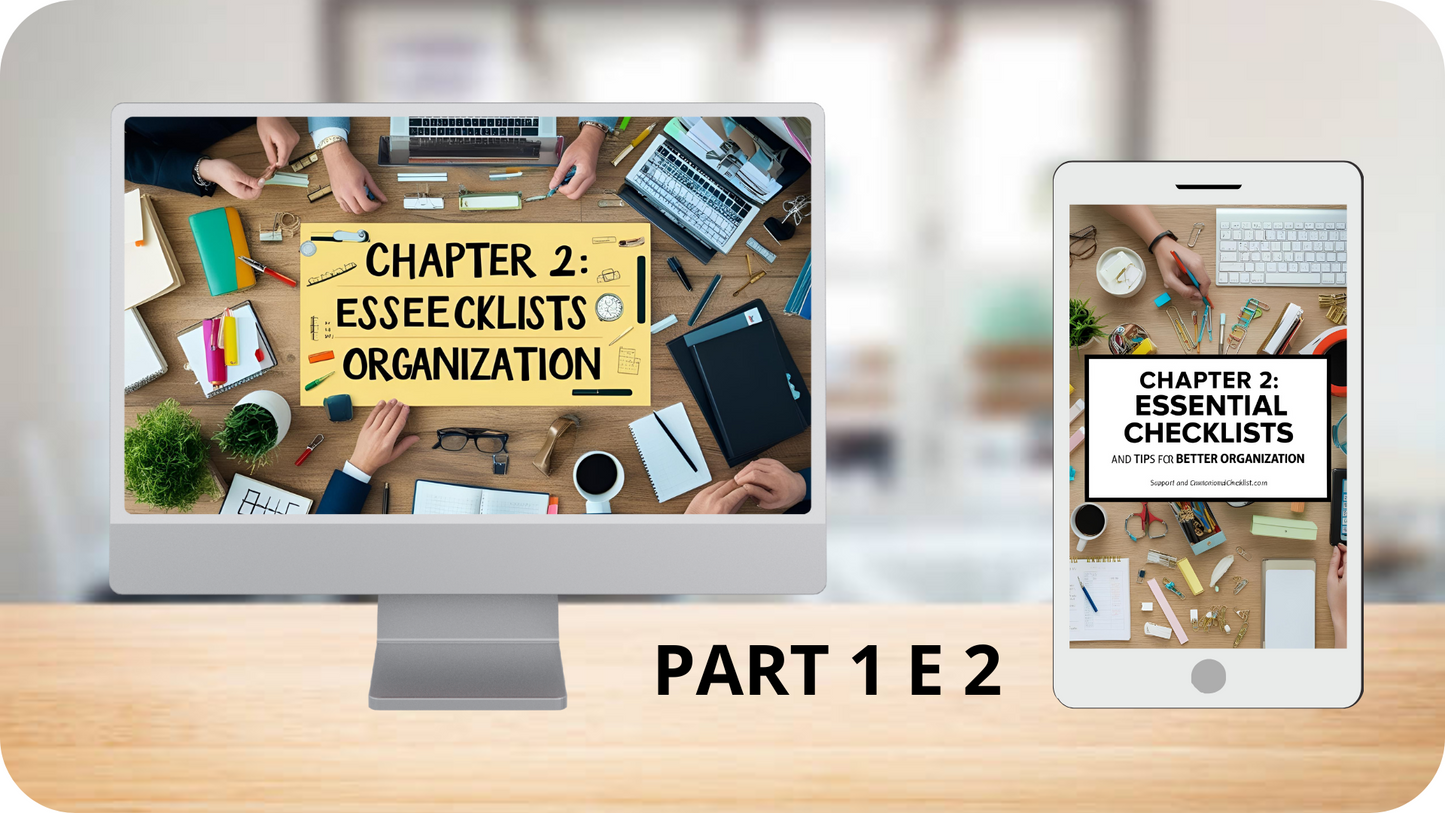Chapter 2: Essential Checklist and Tips for Staying Organized